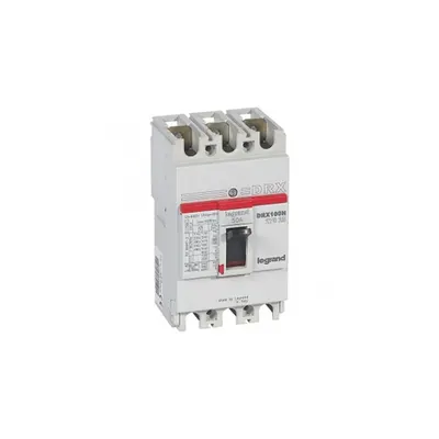 MCCB - DRX 125 - thermal magnetic - Icu 20 kA - 415 V~ - 3P - In 50 A