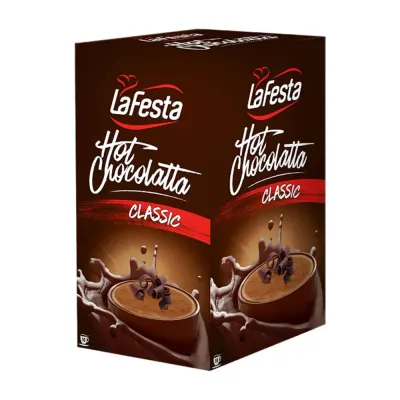 Ciocolata calda Engros, La Festa Classic, 250 g, 10 plicuri/cutie