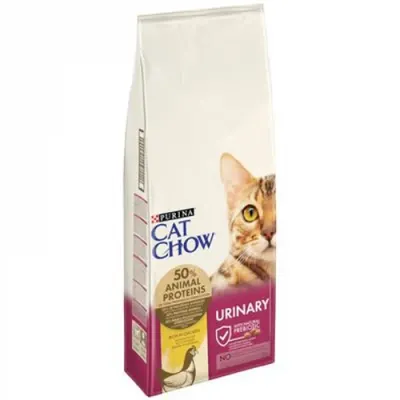 Hrana uscata pentru pisici Purina Cat Chow Urinary cu pui 15 kg