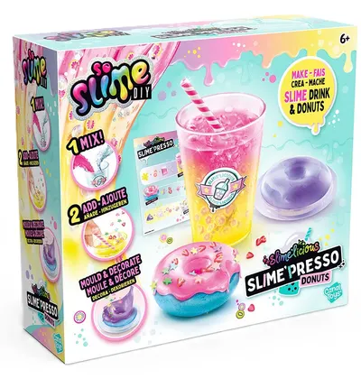 Set de joacă Canal Toys Slimelicious - Fă-ți singur băuturi și gogoși din slime