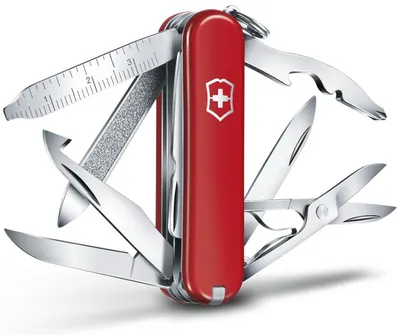 Cuțit de buzunar elvețian Victorinox - Mini Champ, 18 functii