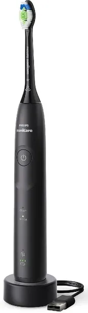 Periuță de dinți electrică Philips - Sonicare 5500, 1 rezervă, neagră