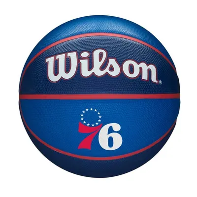 Ballon de Basketball NBA Philadelphia 76ers Wilson Team Tribute Exterieur