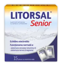 Litorsal Senior, 15 plicuri, Zdrovit