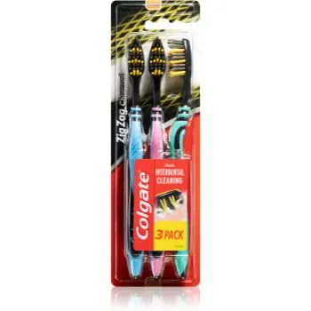 Colgate Zig Zag Charcoal periuta de dinti Medium