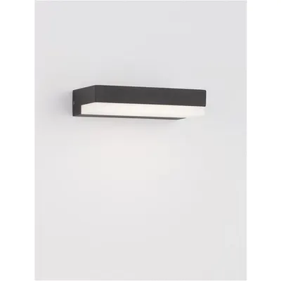 Aplica PURE Anthracit Aluminiu turnat Aluminiu & Frost Acrylic LED 6 Wat 299Lm 3000K CRI >83 UGR