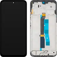 Display cu Touchscreen Xiaomi Redmi 15 5G, cu Rama, Negru, Swap 56002500O1900
