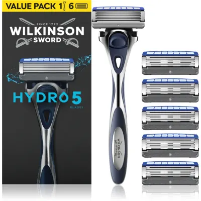 Wilkinson Sword Hydro5 aparat de ras + lame de rezervă 5 buc