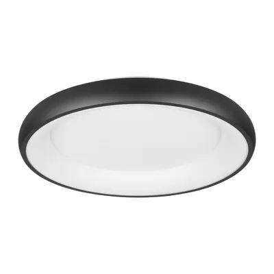 Plafonieră neagră LED cu intensitate reglabilă Cardona – Trio