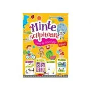 Minte sclipitoare. Carte de activitati +4 ani