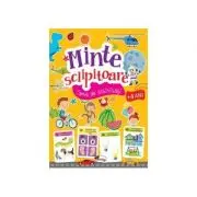 Minte sclipitoare. Carte de activitati +4 ani