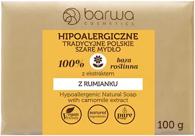 Barwa Hypoallergenic Sapun natural hipoalergenic cu musetel, 100 g