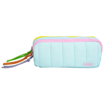 Penar tip etui, 3 fermoare, 21.5x5.5x10cm, multicolor pastel, 78408, Ecada