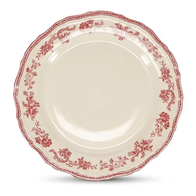 Farfurie burgundy/fildeș din porțelan ø 27 cm Cyril – S|P Collection