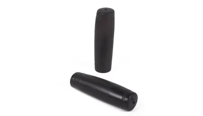 Mânere bicicletă - Cauciuc - Negru - 22 x 110 mm Mânere ghidon