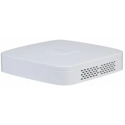 NVR 4 canale Eco Series Dahua NVR2104-P-4KS3, 12MP, Smart H.265+, 4K HDMI, Protectie perimetru, SMD Plus, 4x PoE