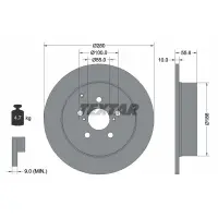 Disc frana TEXTAR 92135703