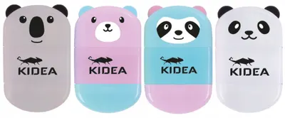 Ascutitoare cu radiera Kidea - animale, sortiment