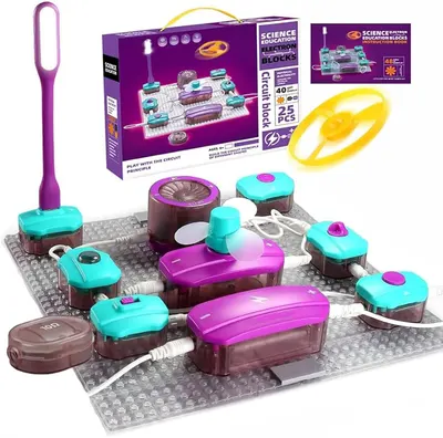 Trusă științifică Smart Baby - Circuite electrice - 40 de experimente