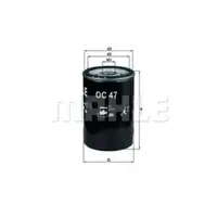 Filtru ulei MAHLE ORIGINAL OC 47