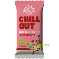 Baton cu Superalimente Chill Out Ecologic/Bio 35g