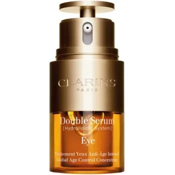 Clarins Double Serum Eye Crema anti-rid pentru zona ochilor cu efect de nutritiv