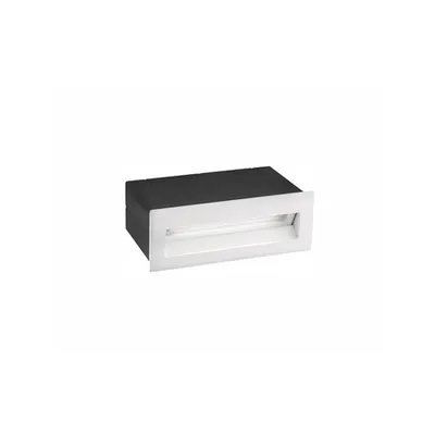 Lampa trepte KRYPTON Alb Aluminiu LED 3W 270Lm 3000K, 220-240 Volt 50Hz Beam 17 degrees -IP54
