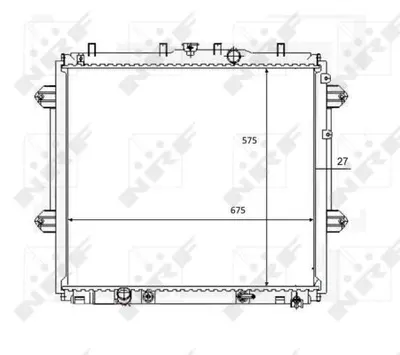 Radiator apa racire motor (transmisie automata) TOYOTA LAND CRUISER PRADO 4.0 dupa 2009