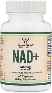 NAD+, 500 mg, 60 capsule, Double Wood