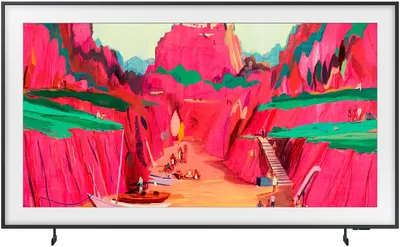 Televizor smart Samsung - The Frame Pro 75LS03FW, 75'', QLED, 4K, negru