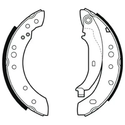 Set saboti frana DELPHI LS2002
