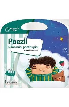 Carte interactiva. Raspundel Istetel: Poezii. Rime mici pentru pici