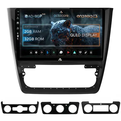 Navigatie Skoda Yeti, Android, P-Octacore 2GB RAM + 32GB ROM, 10.1 Inch - AD-BGP10002+AD-BGRKIT040