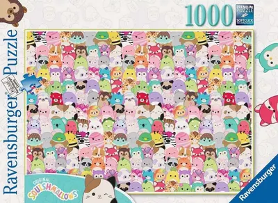 Puzzle Ravensburger din 1000 de piese - Squishmallows