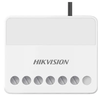 Modul comanda releu NO/NC Hikvision DS-PM1-O1L-WE, pentru AX PRO 868Mhz, de joasa tensiune