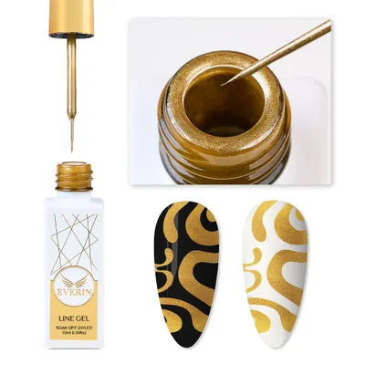 Line Gel Everin- Super Metal Gold - ART-22