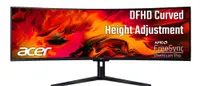 Monitor gaming Acer - Nitro EI491CR, 49'', 144Hz, 4 ms, VA, G-Sync