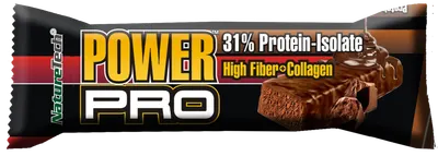 Baton energizant cu crema de ciocolata Power Pro, 80g, Nature Tech