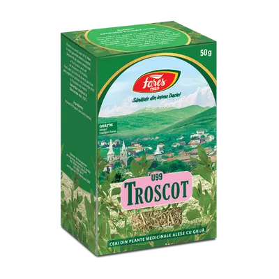Ceai Troscot iarba U99, 50g, Fares