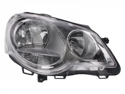 Far dreapta (H1 H7, reglaj electric, cu motoras, fundal cromat) VW POLO 2005-2009