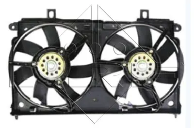 Ventilator radiator potrivit CITROEN SAXO; PEUGEOT 106 II, 106 II HATCHBACK 1.0-1.6 02.96-07.04