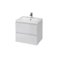 Masca chiuveta baie Cersanit set B274 Moduo 60 cm gri (baza+lavoar) DSM-S801-313