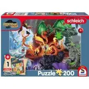Puzzle 150 piese, Creaturi infricosatoare + cadou: figurina, Schmidt