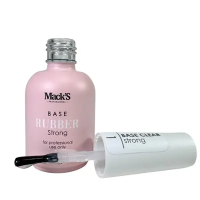 Rubber Base Strong Mack’s 15ml – Bază Cauciucată Profesională pentru Unghii | FSM România
