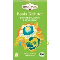 Ceai din Frunze de Mesteacan, Menta Creata si Papadie Balance-Essential Herbs Ecologic/Bio 16dz
