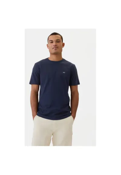 Tricou barbati - 304898396 - Bumbac - XS INTL - Albastru