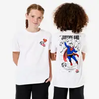 Tricou Superman Alb Copii