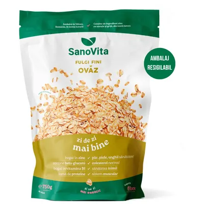 Fulgi de Ovaz Fini 750g