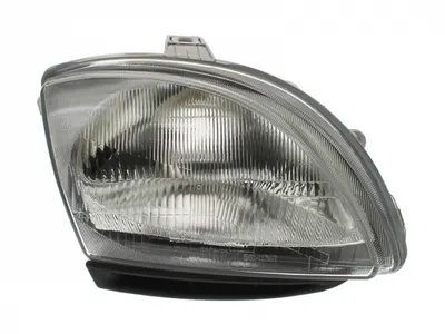 Far Dreapta (H4, electric, hidraulic, fara motoras, culoare insert: argintiu) potrivit FIAT SEICENTO 600 01.99
