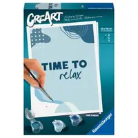 Ravensburger - CreArt pictura pe numere pentru copii Time to relax